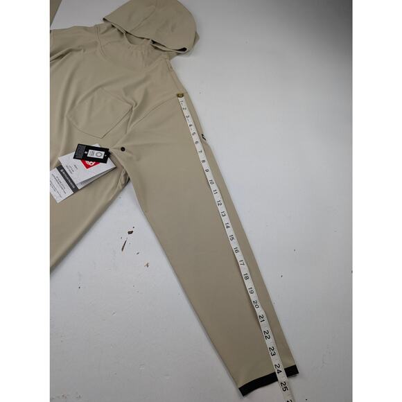 686 Men's Small Let's Go Tech Hoody - Putty - Picture 8 of 9